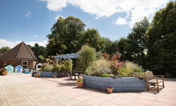 Hillbeck Care Home in Bearsted Kent - Garden